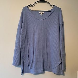 Blue Vintage America comfortable long sleeve top